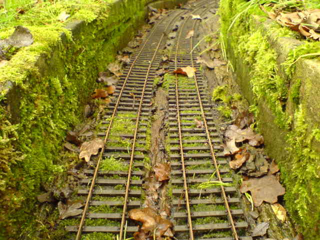 Old O gauge track