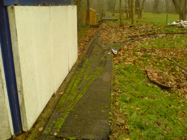 Old Nine Elms track